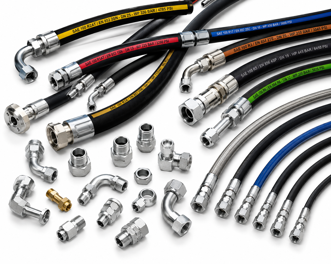 Hydraulic Hoses & Fittings
